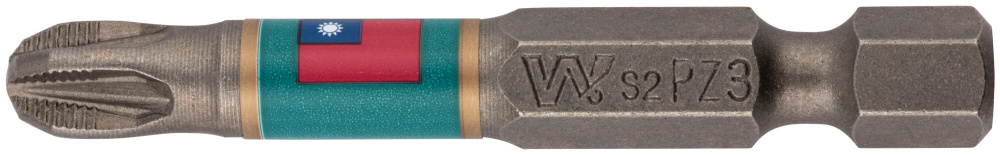 Биты PZ 3 х 50мм 10шт S2 WHIRLPOWER