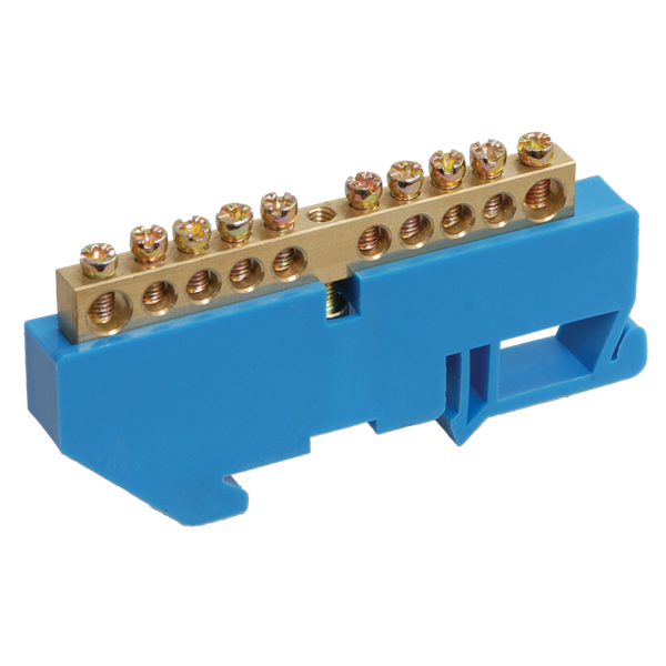 Шина нулевая на DIN-изол. 6х9-8 