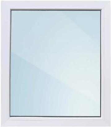 Окно ПВХ одностворчатое 1000х1000 мм глухое