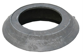 Конусный переходник черный h=140мм, d=1000 мм