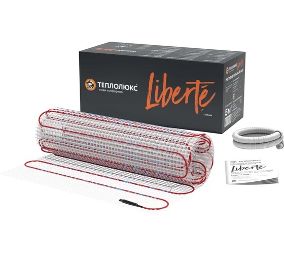 Мат нагревательн 1,5 кв.м/220Вт Liberte Теплолюкс 100023484600