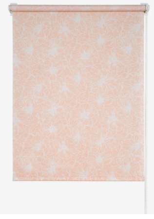 Ролет штора Экзотика персик 50*175 см