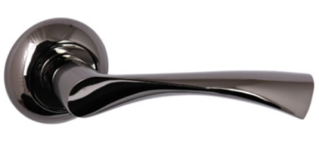 Ручка дверная, раздельная H-0823-A-Twist, хром