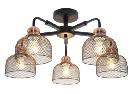 10207/5BK+AC BK Потолочный светильник