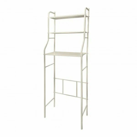 Стеллаж в ванную комнату узкий арт.СВУ03 цв.бежевый 480х260х1560