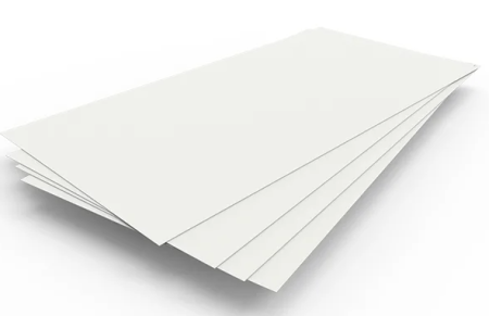 Плоский лист белый 0,4 мм, 1250х2000 мм