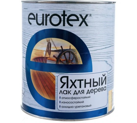 Лак яхтный Eurotex полуматовый 2 л (Москва) (80224)