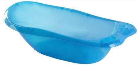 Ванночка детская ОКЕАНИК  Голубая  прозрачная IDEA (Москва) уп.1