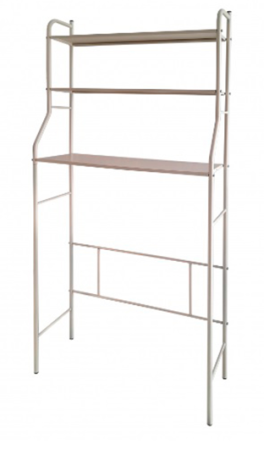 Стеллаж в ванную комнату широкий арт. СВШП13  цв. бежевый