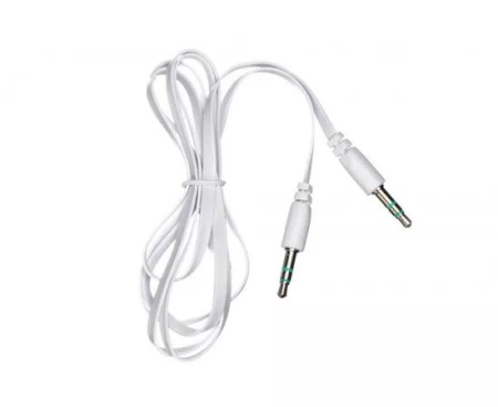 Jack3.5шт. - Jack3.5шт. 1 м OLTO AUCH-524 white, белый