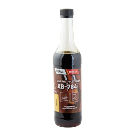 ПУФАС Лак ХВ-784 сосна Decoself (0,5л)