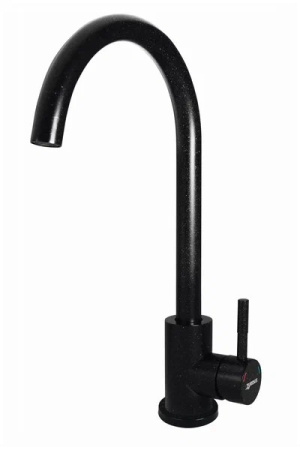 98760882 Смеситель STEEL Turdus 22K (Stone Black), шт.