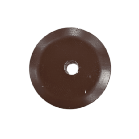 Шайба для поликарбоната метал., 30 мм, коричневая