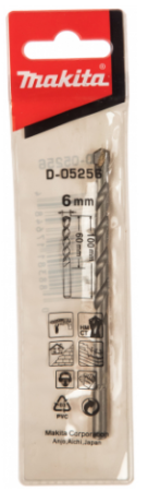 D-05256  Makita  Сверло по бетону, 6*60/100мм