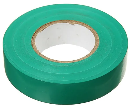 ИЗОЛЕНТА  ПВХ (15м) в/с (зеленая) (Барнаул/Стерлитамак)