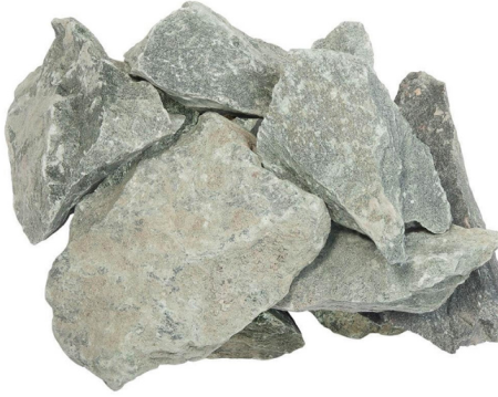 Камень для бани Талькохлорит колотый 20 кг