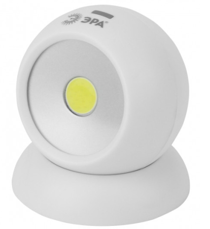 SB-801 Фонарь ЭРА пушлайт "Сфера-1" (5Вт СОВ 3хААА магнит)