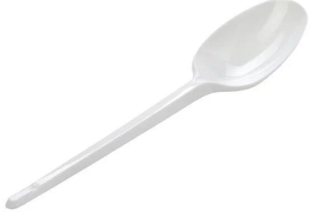 Ложка одноразовая столовая 160 мм, белая
