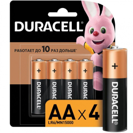 Элемент питанияLR Duracell MХ 1500/LR6 Turbo В-4 75058968 *4/80