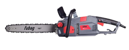 FUBAG  Электропила FES2416 продольный (2400Вт, шина 16"/40см, продольн. двиг.)