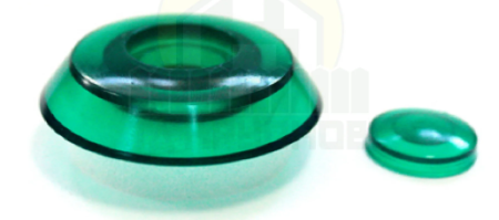 Термошайба из поликарбоната Зеленая