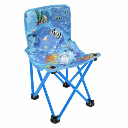 Кресло походное детское складное 29x29x55 см Ника рыбки ПСПД/3
