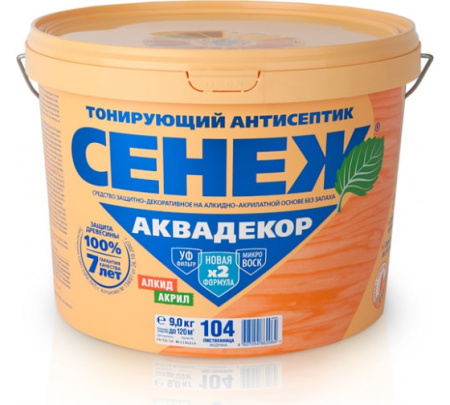 Х2-104 (лиственница) - 9кг-Сенеж АКВАДЕКОР