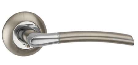 Ручка раздельная ARDEA TL SN/CP-3 матовый никель/хром