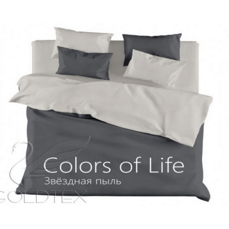 КПБ Дуэт сатин г/к "Colors of Life" 4нав