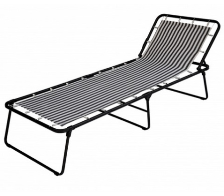 Кровать раскладная `Надин` жесткая с/подголов 197х73,3х34 см нагрузка до 120 кг с407 (Ольса)