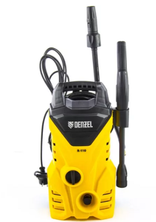 Моечная машина высокого давления R-110, 1500 Вт, 110 бар, 5,7 л/мин, переносная// Denzel