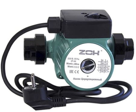 Насос циркуляционный ZOX ZX 32/6-180, с гайками 517079