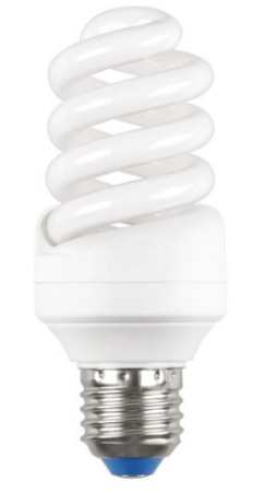 Лампа люм. компакт. КЭЛР-FS E27 20Вт 4000К Т3 ECOLIGHT ИЭК