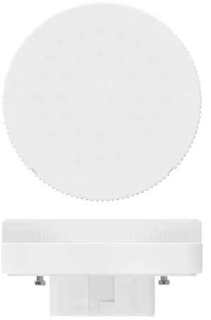 Uniel GX53 св/д 8W(670lm) 4000K 4K 75x28 матовая LED-GX53-8W/NW/GX53/FR PLZ01WH