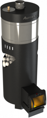 Печь для бани Grill'D Aurora 160 Trio long black