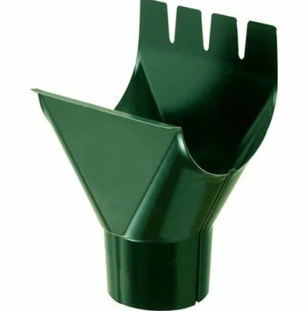 Воронка желоба D125/90 Grande Line (RAL 6005 - темно-зеленый)