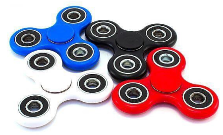 Спиннер S006, металл, 1 подшипник, марвел микс, подарочн. коробка