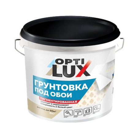 Грунтовка Оптилюкс под обои 5 кг ведро