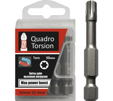 Бита TORX 40*50мм "Quadro Torsion" 434750